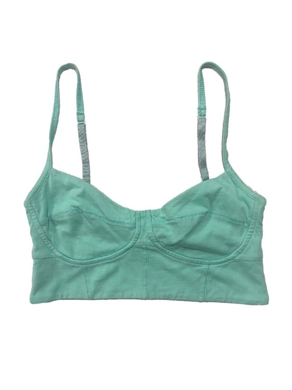 🛍️ 2/$20 ENTIRE SHOP - ARITZIA WILFRED FREE Ambrosia Bralette Bra Top Aqua XS